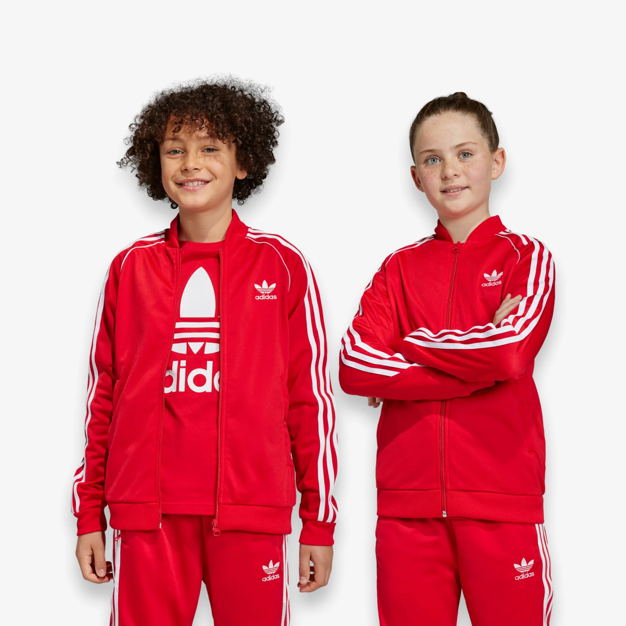 Adicolor SST Track Jacket Red - Image 3