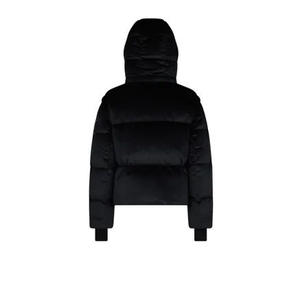 Misti Gold Velour Down Puffer Jacket - Image 6